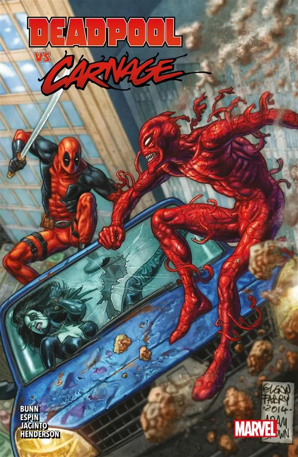 Deadpool vs Carnage copertina