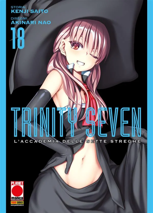 Trinity Seven – L'Accademia delle Sette Streghe 18 copertina