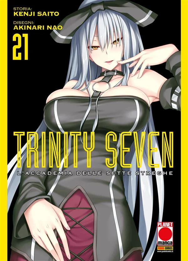 Trinity Seven – L'Accademia delle Sette Streghe 21 copertina