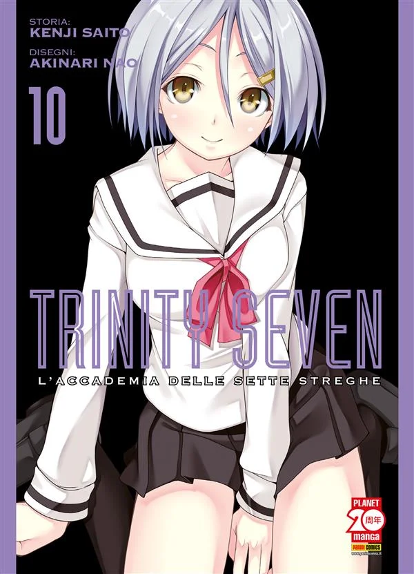 Trinity Seven – L'Accademia delle Sette Streghe 10 copertina