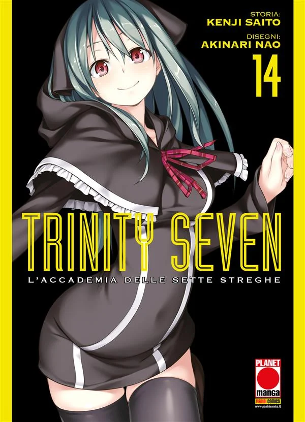 Trinity Seven – L'Accademia delle Sette Streghe 14 copertina