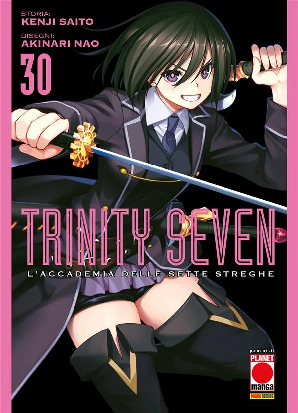 Trinity Seven – L'Accademia delle Sette Streghe 30 copertina