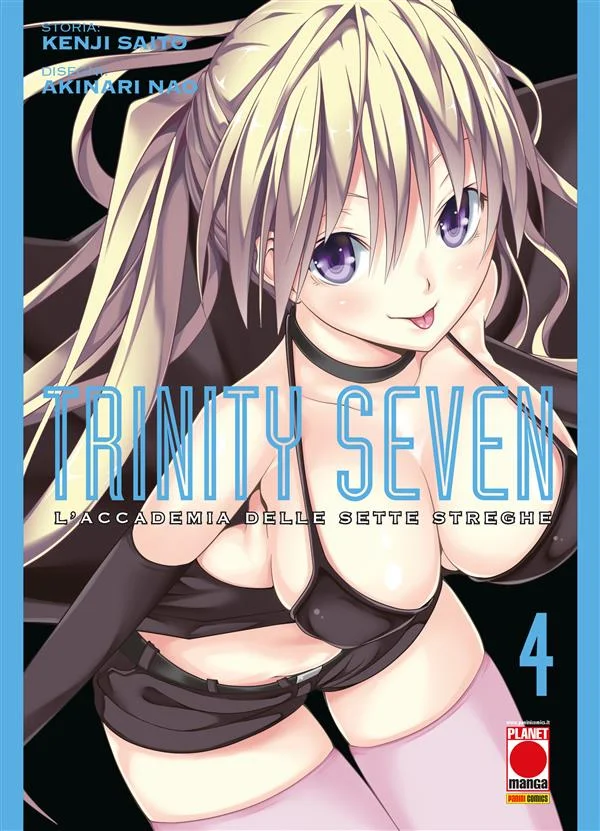 Trinity Seven – L'Accademia delle Sette Streghe 4 copertina