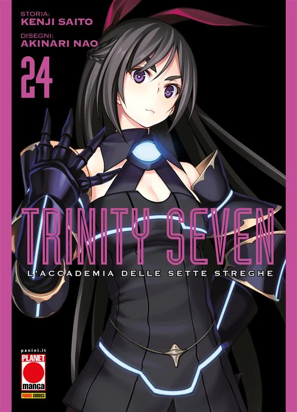 Trinity Seven – L'Accademia delle Sette Streghe 24 copertina