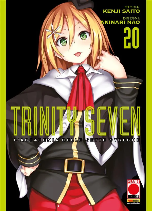 Trinity Seven – L'Accademia delle Sette Streghe 20 copertina