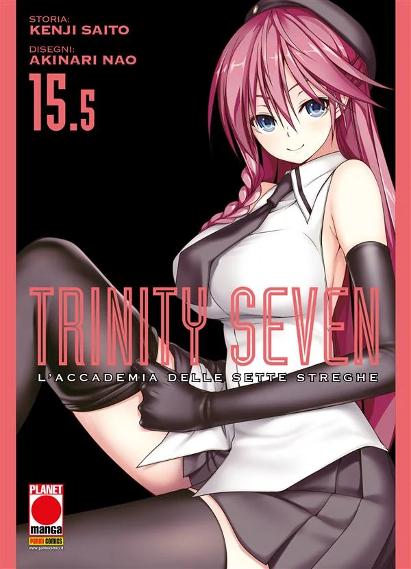 Trinity Seven – L'Accademia delle Sette Streghe 15.5 copertina