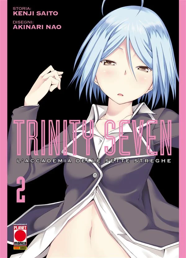 Trinity Seven – L'Accademia delle Sette Streghe 2 copertina
