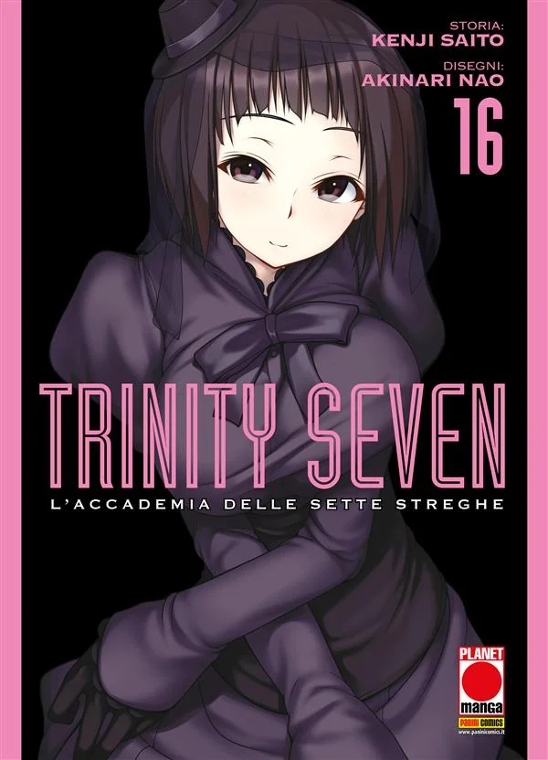 Trinity Seven – L'Accademia delle Sette Streghe 16 copertina