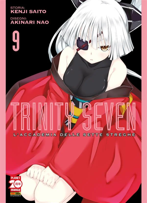 Trinity Seven – L'Accademia delle Sette Streghe 9 copertina