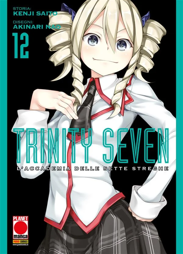 Trinity Seven – L'Accademia delle Sette Streghe 12 copertina