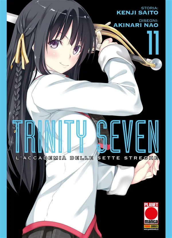 Trinity Seven – L'Accademia delle Sette Streghe 11 copertina