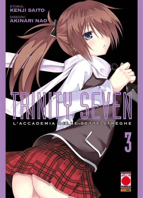 Trinity Seven – L'Accademia delle Sette Streghe 3 copertina