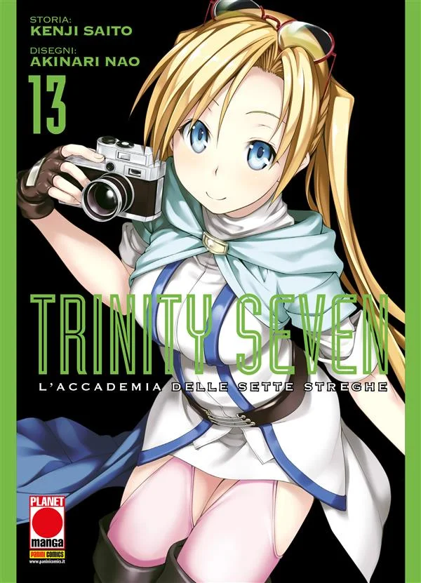 Trinity Seven – L'Accademia delle Sette Streghe 13 copertina