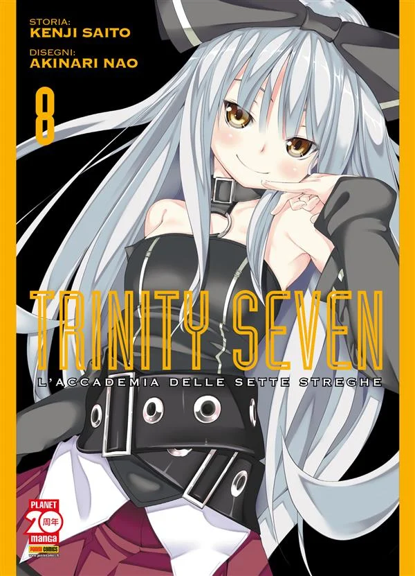 Trinity Seven – L'Accademia delle Sette Streghe 8 copertina