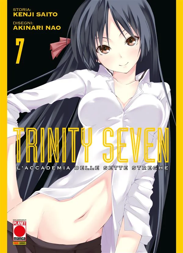 Trinity Seven – L'Accademia delle Sette Streghe 7 copertina