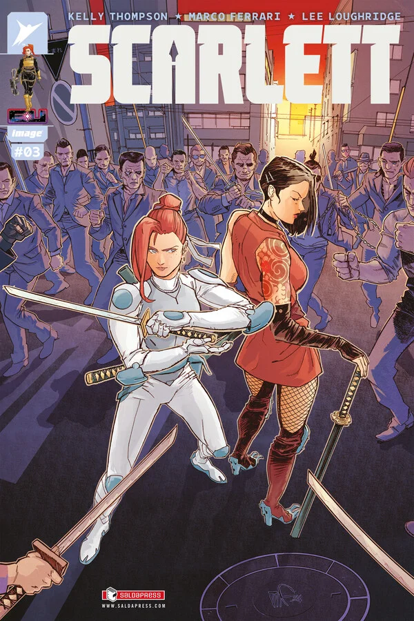 Road to G.I.Joe: Scarlett #3 copertina