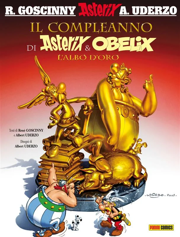 Il compleanno di Asterix & Obelix - L'albo d'oro copertina