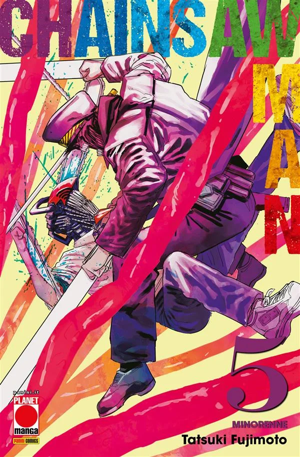 Chainsaw Man 5 copertina