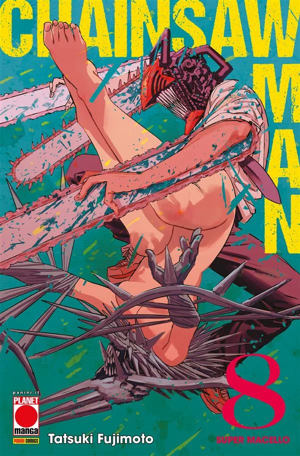 Chainsaw Man 8 copertina