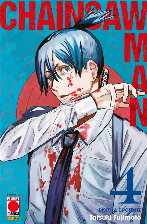 Chainsaw Man 4 copertina