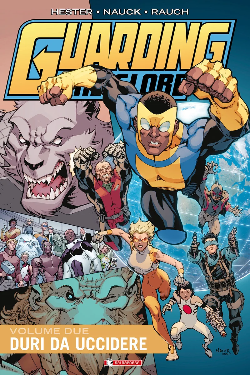 Guarding the Globe vol. 2 copertina