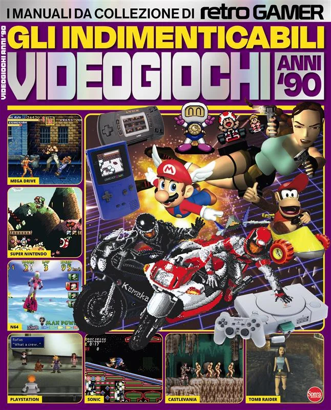Videogiochi anni '90 copertina