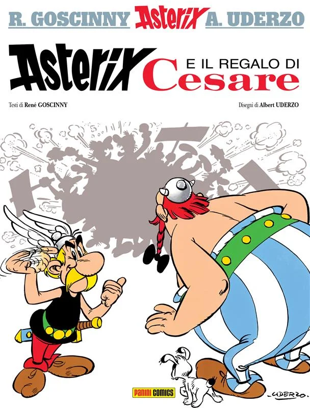 Asterix e il regalo di Cesare copertina