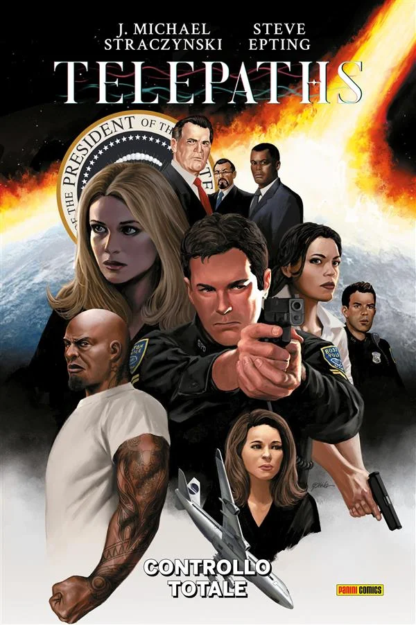 Copertina di The Telepaths: Controllo totale — Volume 1