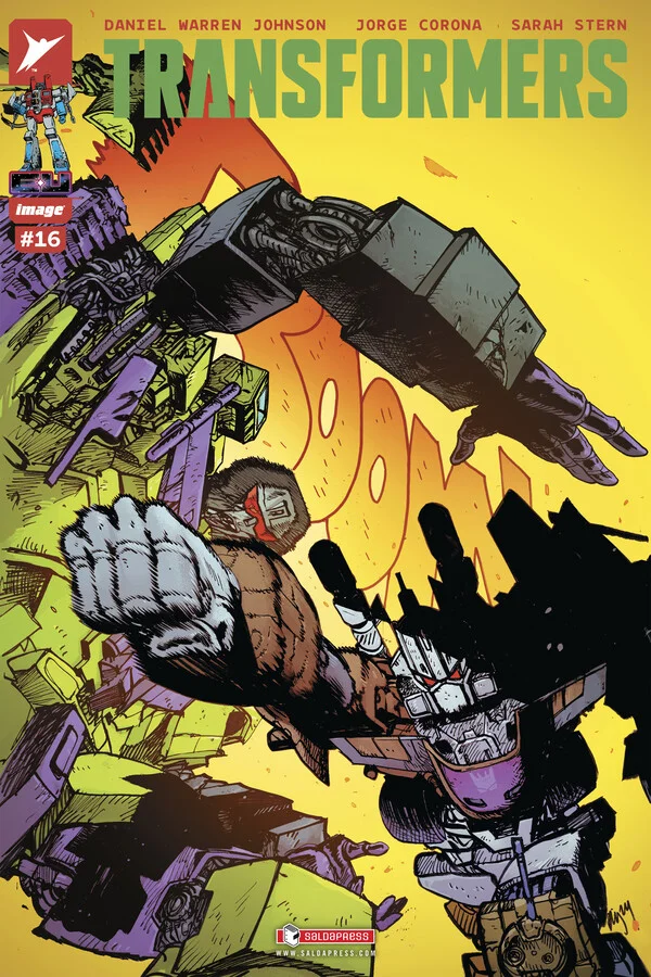 Transformers #16 copertina