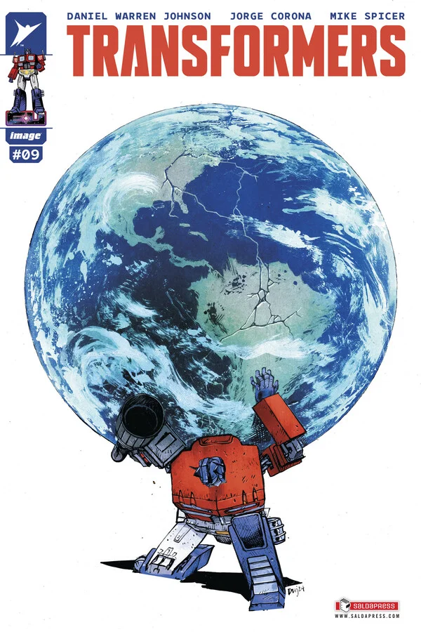 Transformers #9 copertina