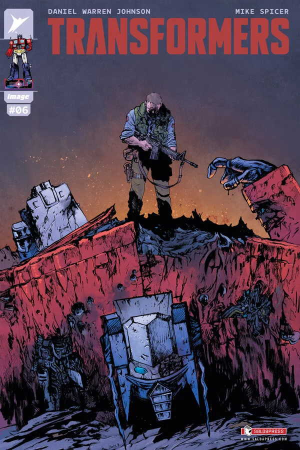 Transformers #6 copertina