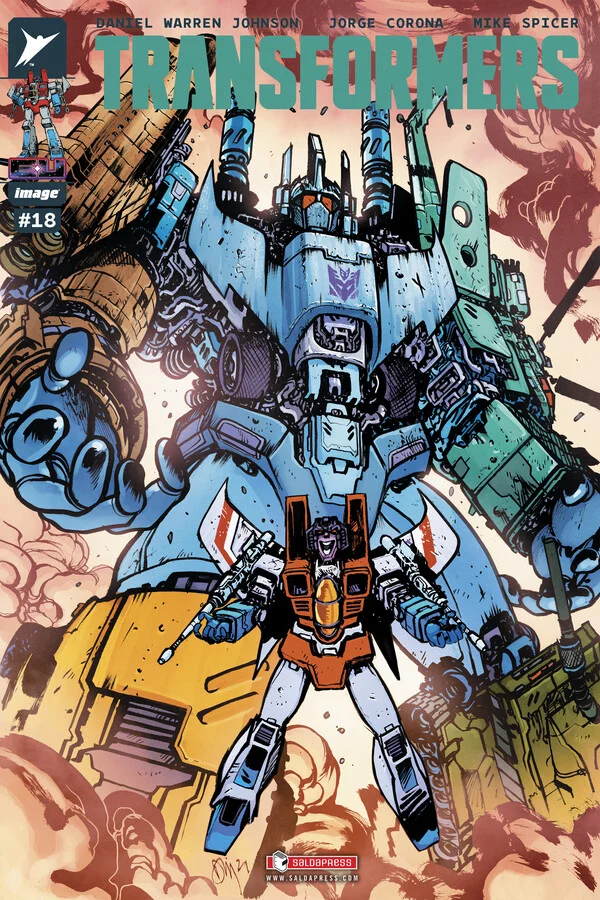 Transformers #18 copertina