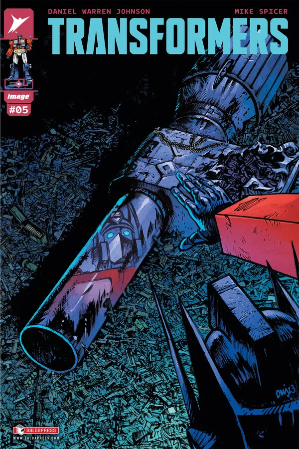 Transformers #5 copertina