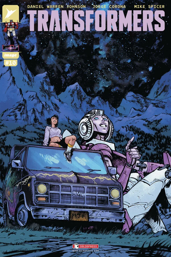 Transformers #10 copertina