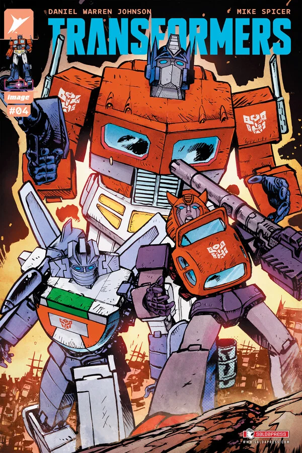 Transformers #4 copertina