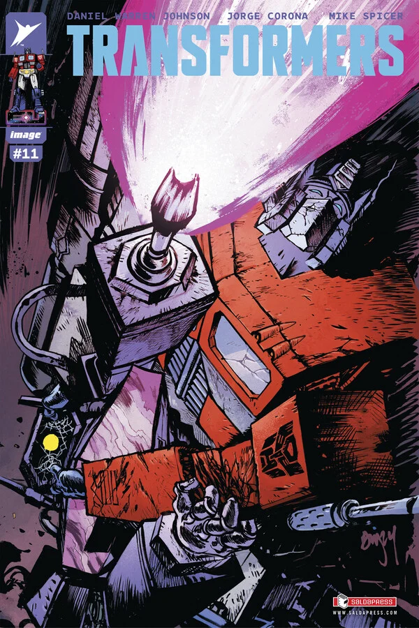 Transformers #11 copertina