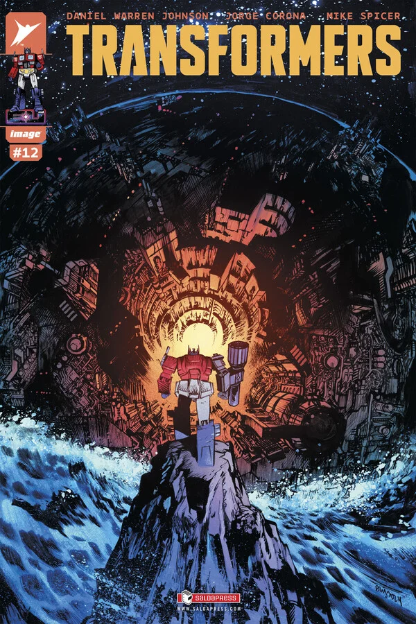 Transformers #12 copertina