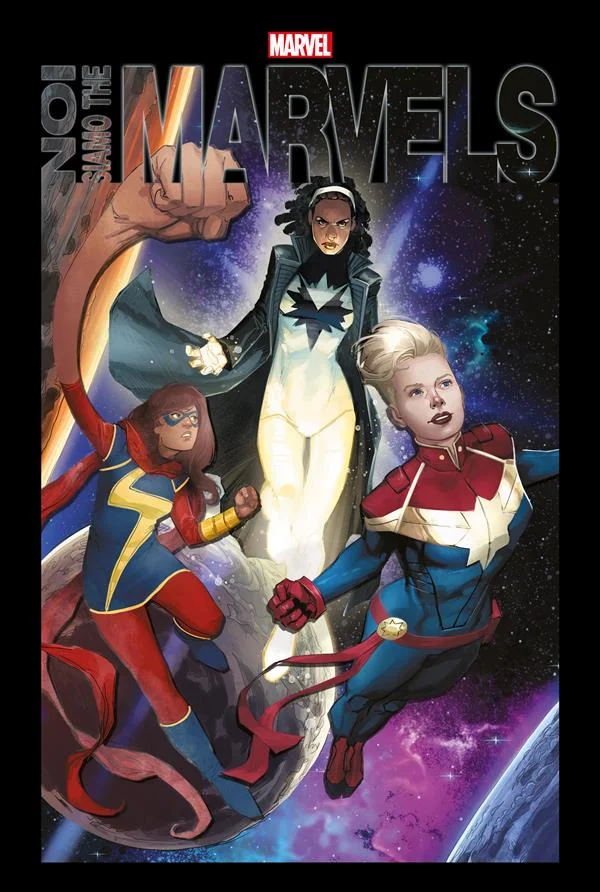Copertina di Noi siamo The Marvels — Volume 1
