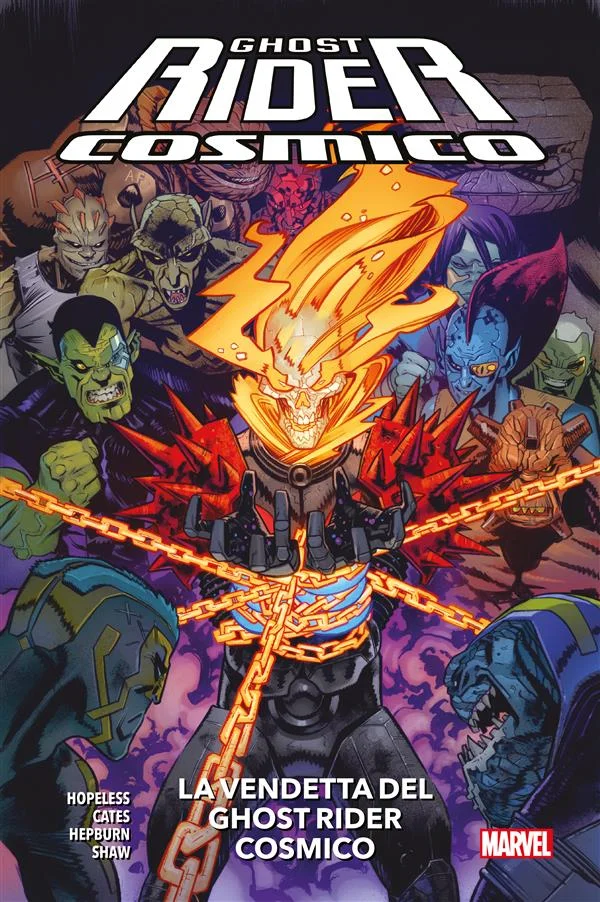 La vendetta del Ghost Rider Cosmico copertina