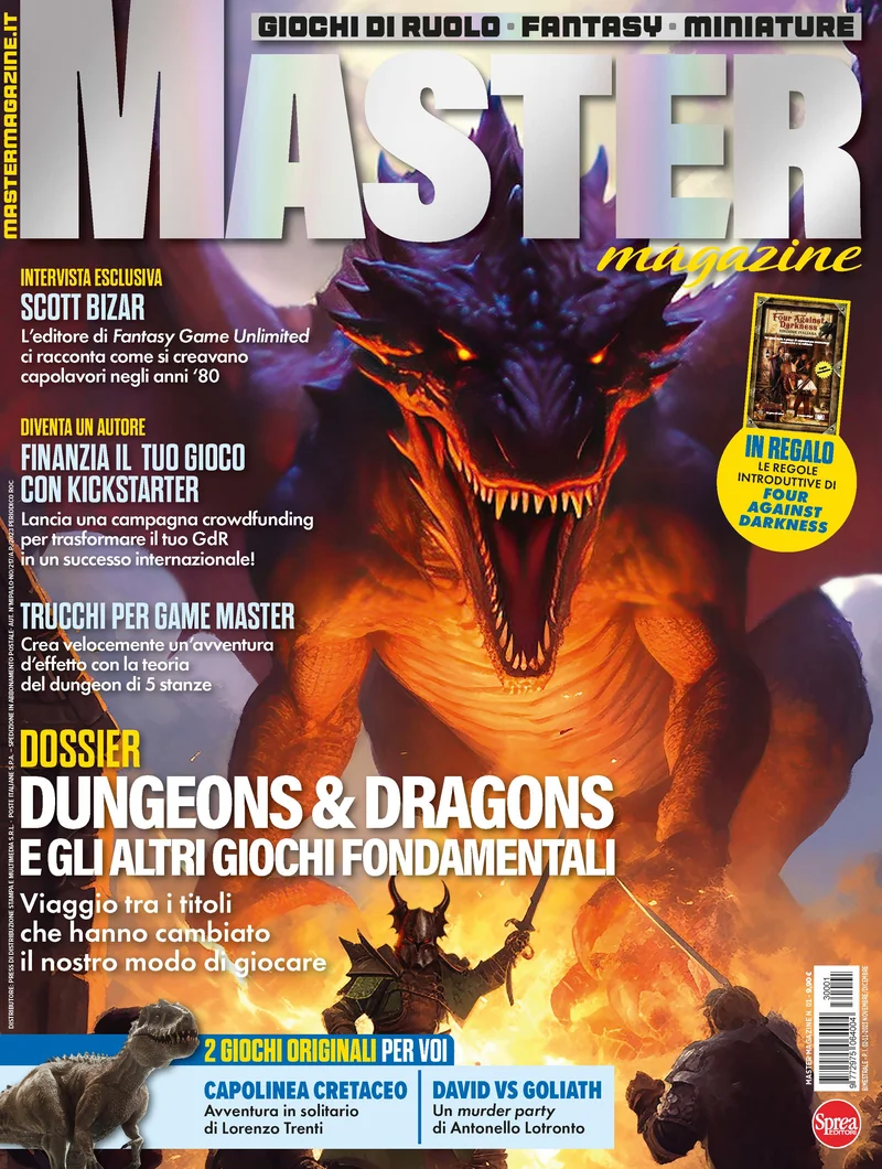 Master Magazine vol. 1 copertina
