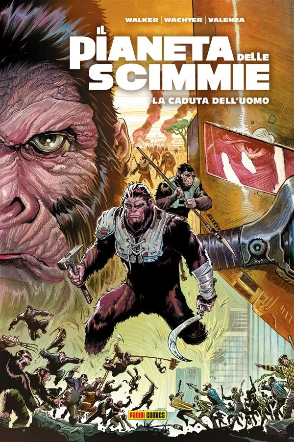 Il Pianeta delle Scimmie - La caduta dell’uomo copertina