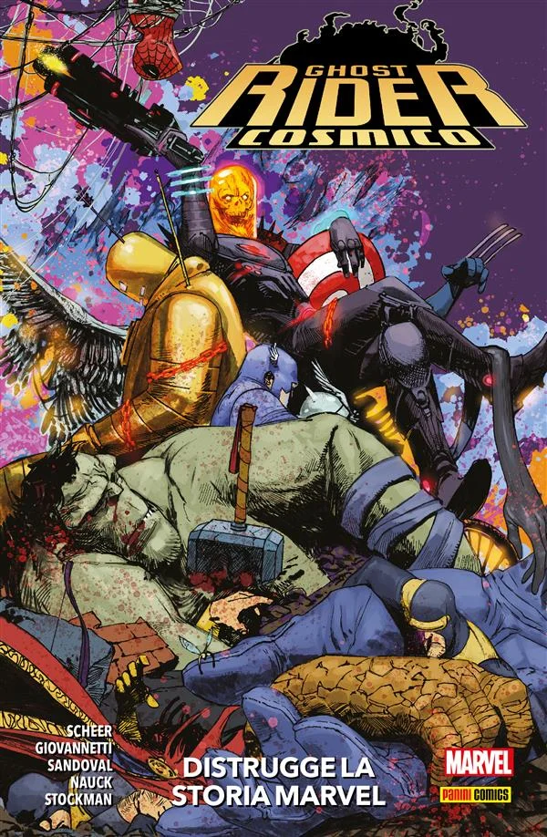 Ghost Rider Cosmico distrugge la storia Marvel copertina