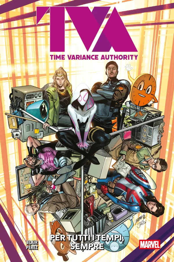 TVA: Time Variance Authority – Per Tutti i Tempi, Sempre copertina