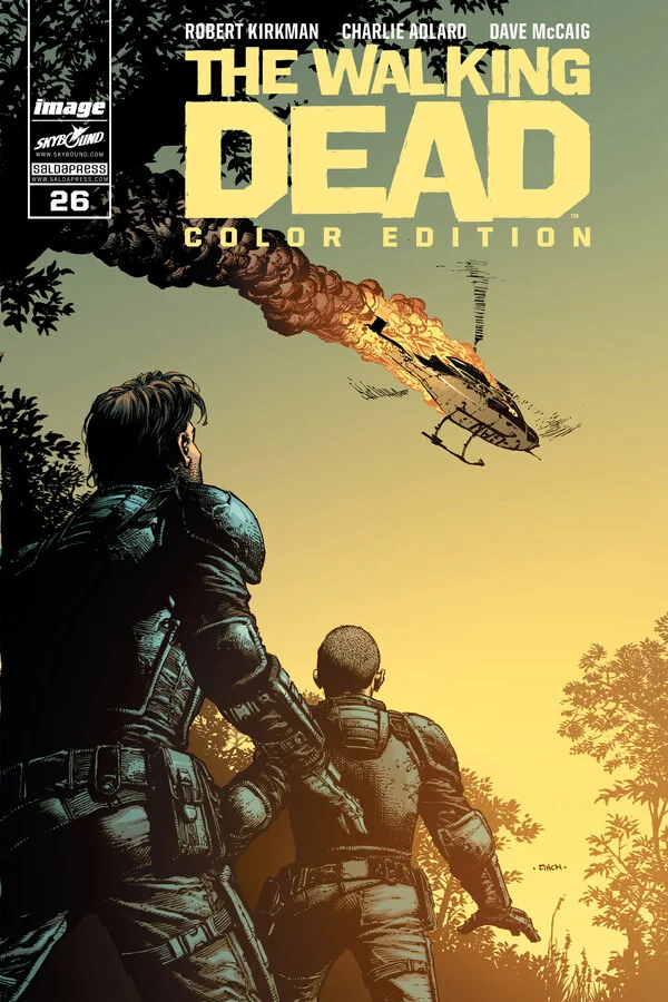 The Walking Dead Color Edition #26 copertina