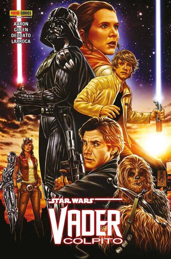 Star Wars (2015) - Vader colpito copertina