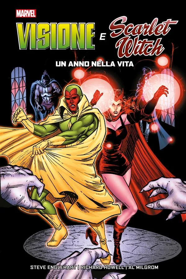 Copertina di Visione e Scarlet Witch: Un anno nella vita — Volume 21