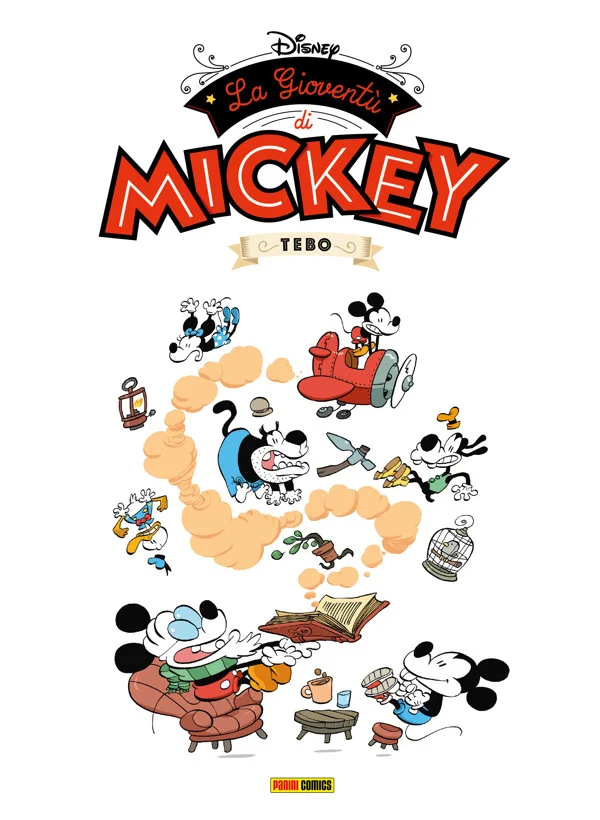 La Gioventù di Mickey copertina