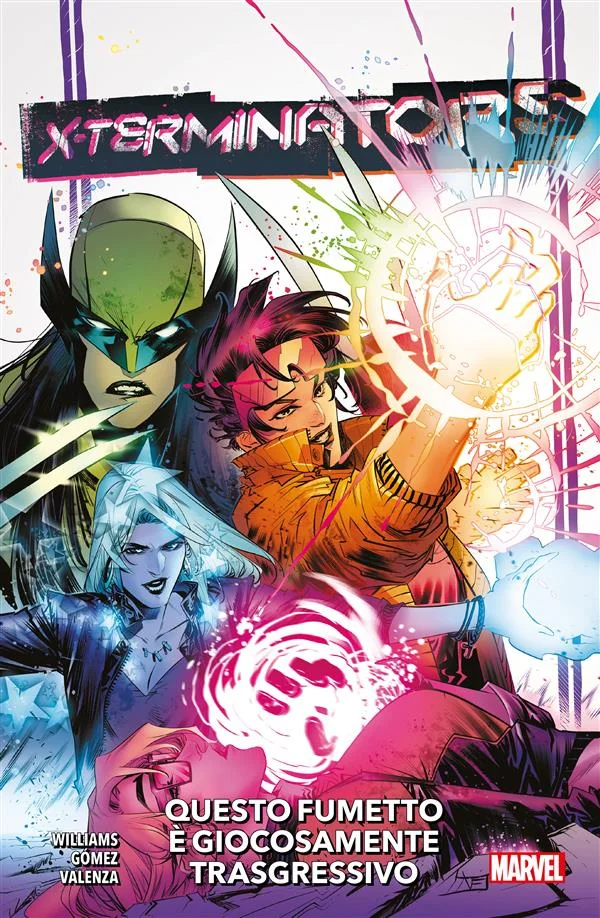Copertina di X-Terminators - Questo fumetto è giocosamente trasgressivo — Volume 1