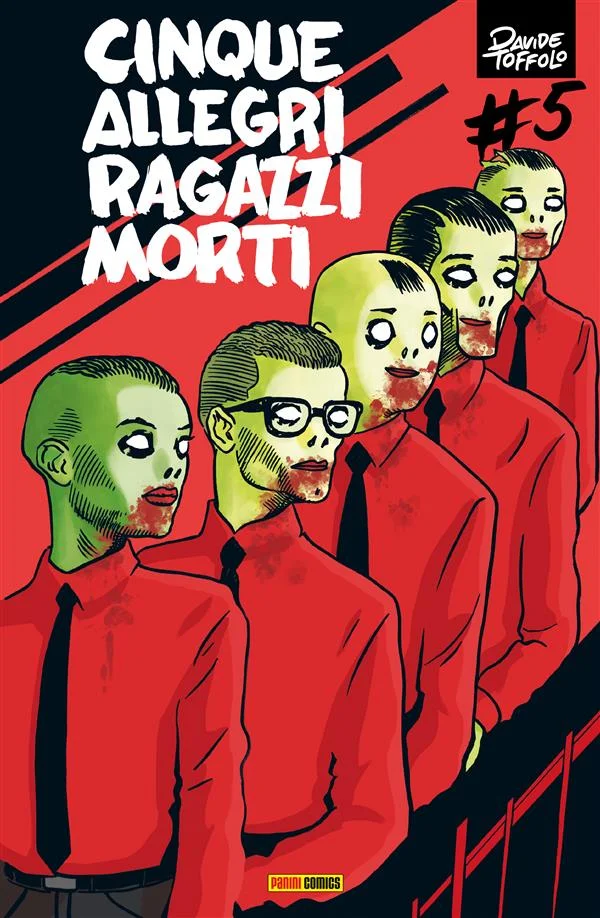 Cinque allegri ragazzi morti 5 copertina