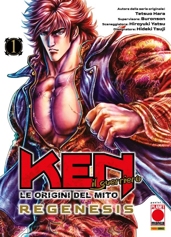 Copertina di Ken il guerriero - Le origini del mito: Regenesis